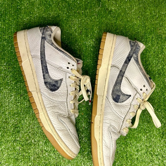 Nike Dunk Low “washed denim” Size 11 - Picture 2 of 9